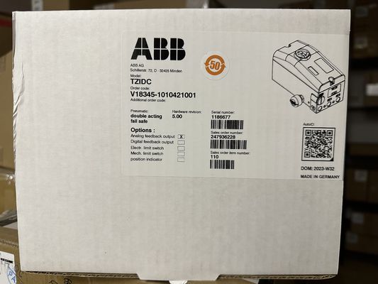 V18345-1010421001 V18345 ABB Valf Pozisyoner TZIDC Elektropneumatik Pozisyoner