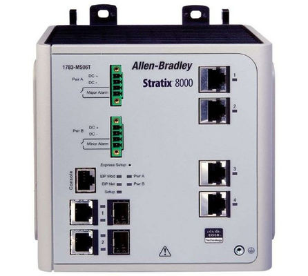 1783-MS06T Allen Bradley 6 Port Değiştiricisi Port sayısı 6 Stratix Yönetilen Değiştiriciler