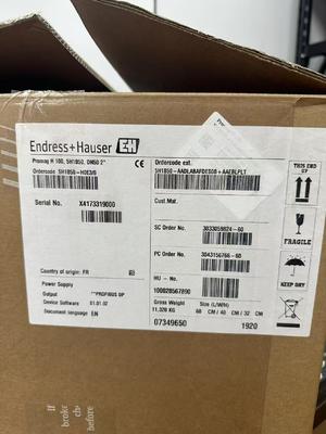 Endress Hauser 5H1B50-HOE3/0 Elektromanyetik Debimetre Seviye Girişli 1x Sensör FDU9x/8x