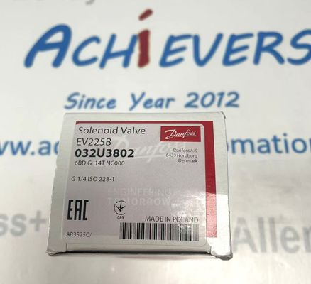 Danfoss Solenoid valfi, EV225B, Fonksiyon: NC, G, 1/2, 3 m3/h, PTFE 032U3805