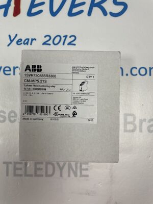ABB 1SVR730885R3300 Gelişmiş Endüstriyel Devre Koruması için Akıllı eFuse