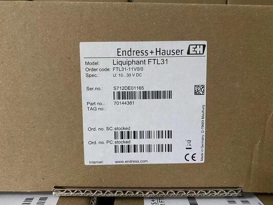 Endress Hauser FTL31-11V0/0 Endüstriyel için Güvenilir Düzenleyici Çatal Düzenleyici