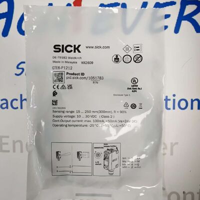 SICK GTE6-P1212 Minyatür Cisimden Yayılan Fotoelektrik Sensör