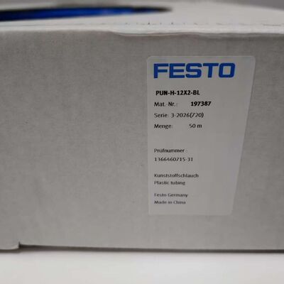 Festo PUN-H-12X2-BL Yüksek Basınçlı Polyurethane Hava Mühürü