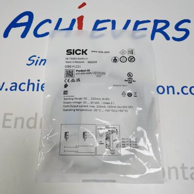 SICK GTB6-P1231 Minyatür Arkaplan Baskı Fotoelektrik Sensörü