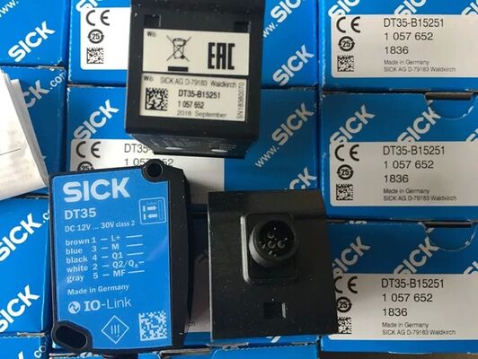 SICK dt35 b15251 veri sayfası Uçuş zamanı lazer mesafe sensörü