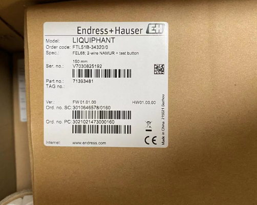 E+H FTL51B-3M7P5/0 Liquiphant Düzenleme Çatalı Seviye Değiştiricisi