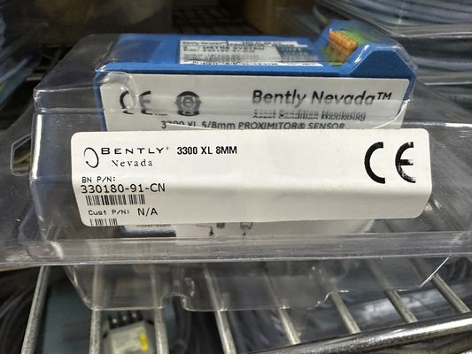 330180-91-CN Bently Nevada 3300 XL Yakınlaştırma Algılayıcı 9.0 Metre (29.5 ft) Sistem Uzunluğu, DIN Montajı