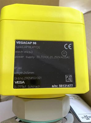 CAP98.XPYDS VEGA Seviye ölçer ayarlama Seviye algılama için serbest kapasitif çubuk sondası