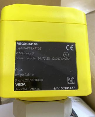 CP62.XXBGARAMX VEGA Seviye Ölçücüsü VEGACAP 62 Seviye Algılama için Kapasitatif Çubuk Sondu