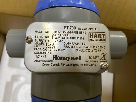 Farklı basınç HONEYWELL Göndericisi SmartLine STD700 STD730-E1AS4AS-1-A-AHB-11S-A-30A0-F1 F5-0000 STD730