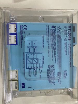 MTL5049 Eaton 2 Kanal Zener Barrier İzole Sürücü Akım Giriş Çıkış ATEX 4 ila 20mA