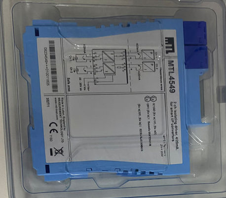 MTL4549 İzolasyon Sürücüsü MTL Enstrümanları 2 Kanal 4 ′′ 20mA HART® Valf Pozisyonerleri için