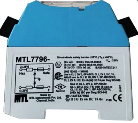 MTL7796- MTL Enstrümanları İçsel Güvenli Zener Bariyerleri Güvenlik İzolatörü