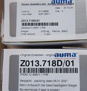 Z013.718D/02 Mantıksal PCB Devre Bülteni AUMA Etkinleştirici Parçaları