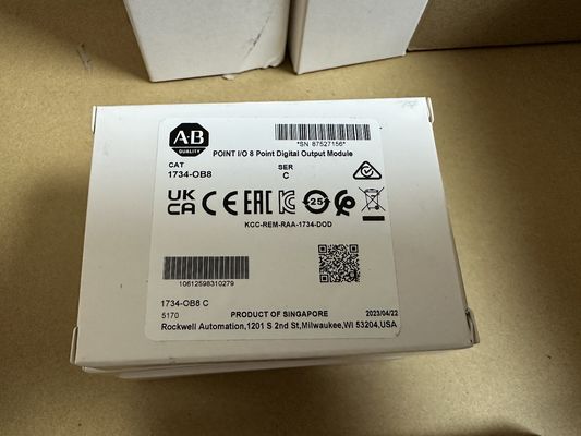 24V Allen Bradley 1734 OB8 POINT IO Modülü İzole Etmemiş Kaynak Çıkış Kanalları