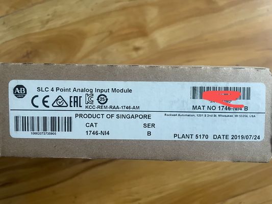 SLCTM 500 Allen Bradley 1746 NI4 4 Kanal Analog I/O Modülleri