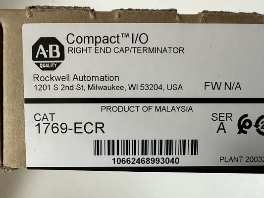 1769-ECR ALLEN BRADLEY PLC Ürünleri CompactLogix Sağ Son Kapak