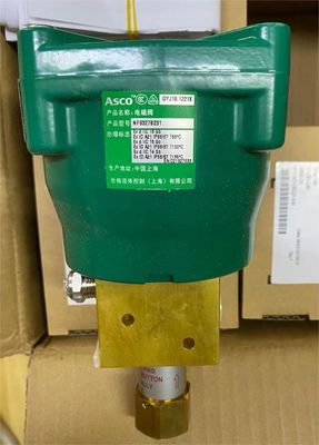 NF8327B231 Emerson ASCO Numatics Doğrudan Çalıştırılan Solenoid Valf 3/2 Un-1/4 "Dn8 Açıklık