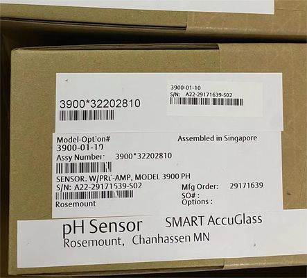 3900-01-10 3900 Rosemount PH Sensörleri Genel Amaçlı PH ORP Sensörü