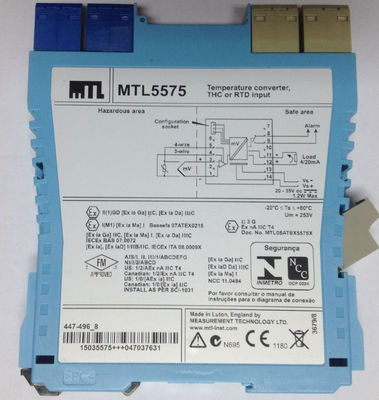 MTL5575 MTL Endüstriler sıcaklık dönüştürücü