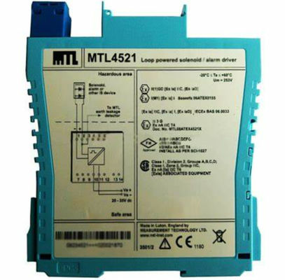MTL4525 MTL Enstrümanları Solenoid Alarm Sürücüsü MTL4500 MTL5500 Serisi