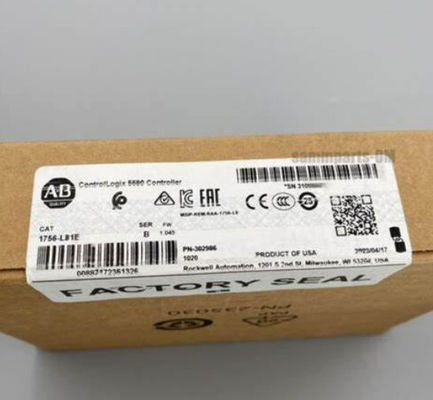 1756-L81E ALLEN BRADLEY KontrolLogix 5580 Kontrolör 50 Volt Sürekli
