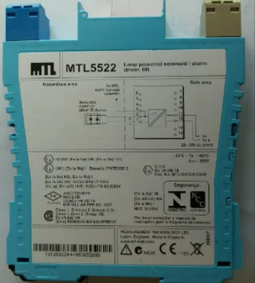 MTL5522 MTL Enstrümanlar Solenoid / Alarm Sürücüsü Kanal sayısı Bir