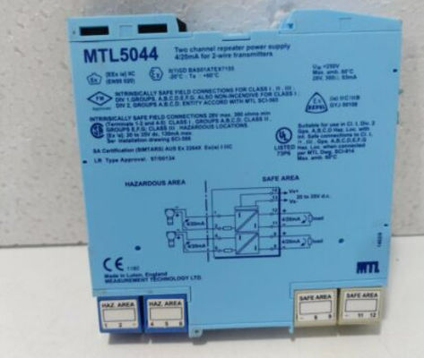 MTL5044 MTL Enstrümanlar Tekrarlayıcı Güç kaynağı Güç kaynağı voltajı 20 ila 35V dc
