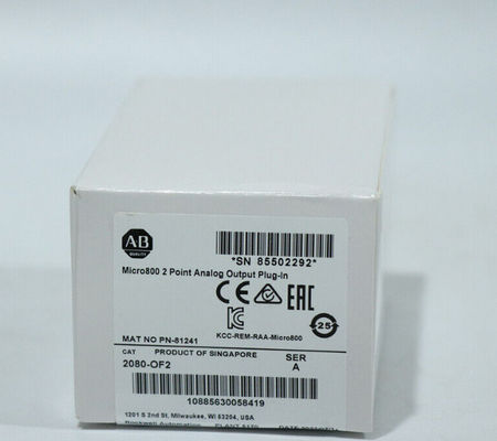 2080-OF2 Allen Bradley Micro800 2 Noktalı Analog Çıkış Bağlantılı Modülü