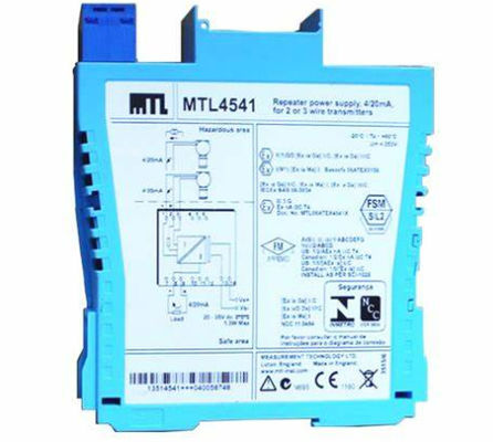 MTL4541 MTL Enstrümanları Tekrarlayıcı Güç kaynağı 4/20mA HART 2 veya 3 tel iletici