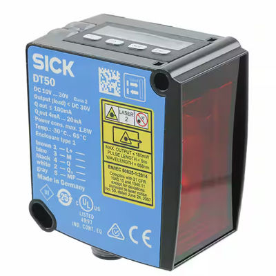 SICK DT50-P1113 Lazer Uzaklık Algılayıcıları Dx50 LC Ekranı, 2 X LED