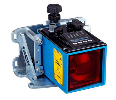 SICK Lazer Uzaklık Sensörü Dx100 DL100-21AA2101 6 basamaklı 5 X 7 Nokta Matris Ekranı, LED'ler