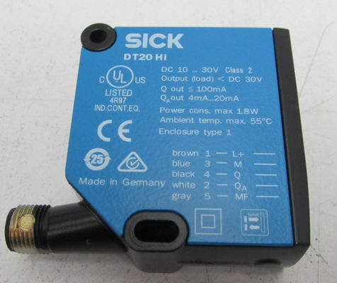 SICK Lazer mesafe sensörleri DT20 Hi DT20-P244B 24.3 mm x 72.4 mm x 54.1 mm