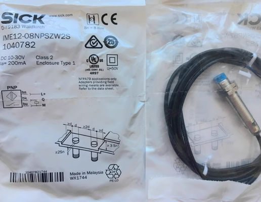 SICK IME12-08NPSZW2S İndüktif Yakınlık Algılayıcıları IME Güçlendirme voltajı 10 V DC-30 V DC
