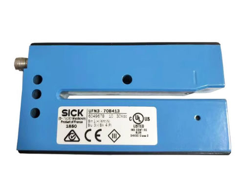 SICK UFN3-70B413 UF Çatal Sensörleri Çatal Derinliği 69 mm Başlatma Zamanı 100 ms