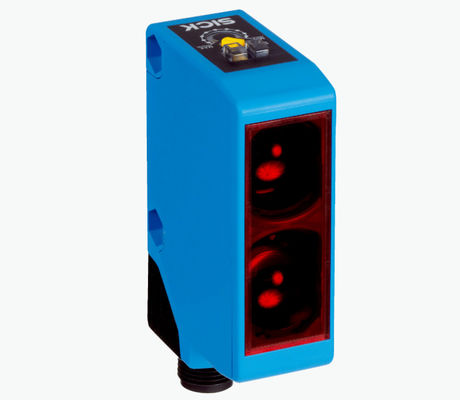 Görünür kırmızı ışık ve parça numarası 6044699 ile kompakt SICK W250-2P2431 Fotoelektrik Sensörü
