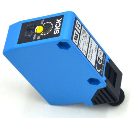 Görünür kırmızı ışık ve parça numarası 6044699 ile kompakt SICK W250-2P2431 Fotoelektrik Sensörü