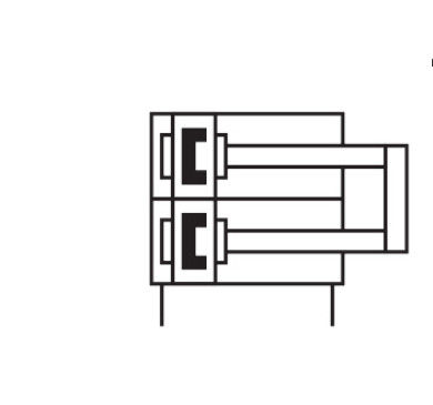 Festo DGST-16-40-PA Mini kaydırma 16 mm piston çapı Yüksek kuvvet 241 N 6 bar