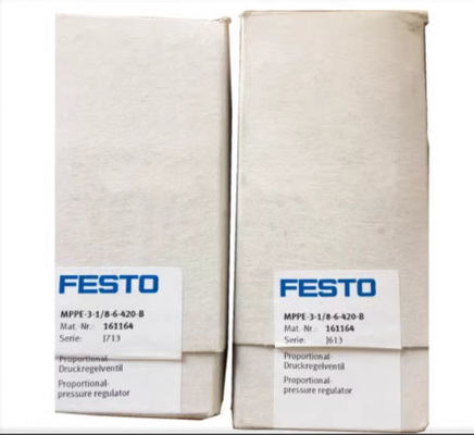 Festo MPPE-3-1/8-6-420-B Proporsiyonel Basınç Kontrol Valfi Pnömatik Bağlantı G1/2