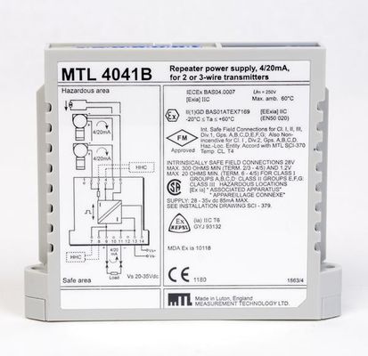 MTL4041B MTL Enstrümanları Tek Kanal için Tekrarlayıcı Güç Tedarikçisi
