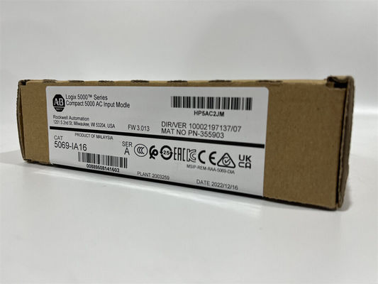 Allen-Bradley 5069-IA16 120 / 240 VAC girişli kompakt 5000 ayrık giriş modülü