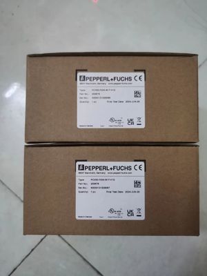 Pepperl+Fuchs PCV50-F200-B17-V1D Entegre Anahtarlı Optik Okuyucu Başlık 50 mm'lik Okuyucu Mesafe ve 10000 m'ye kadar Ölçüm Uzunluğu