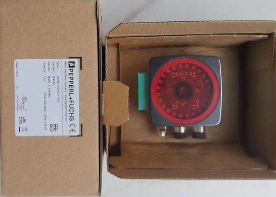 Pepperl+Fuchs PCV50-F200-B17-V1D Entegre Anahtarlı Optik Okuyucu Başlık 50 mm'lik Okuyucu Mesafe ve 10000 m'ye kadar Ölçüm Uzunluğu