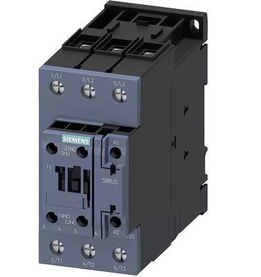 Siemens 3RT2035-1AP00 1 NO 1 NC Yardımcı Bağlantılarlı Kontakör vida terminal boyutu S2 6.6W sıcak çalışma durumunda AC'de