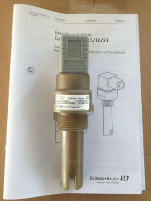 Endress+Hauser CLS21-C1E4A Analog İletilebilirlik Sensörü Condumax CLS21