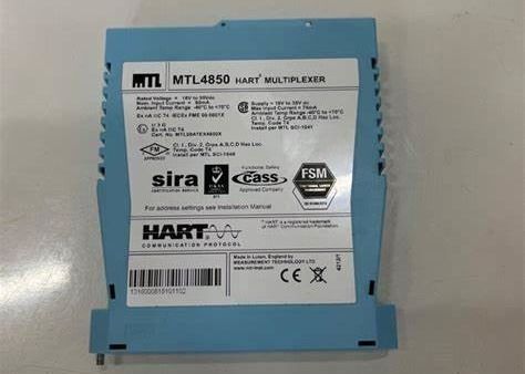 MTL4850 MTL Enstrümanları HART Multiplexer HART rev 5 ¢ 7 Tek Kanal