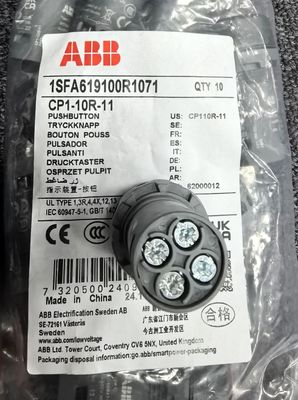 Endüstriyel uygulamalar için dayanıklı ve güvenilir CP1-10R-11 ABB Düğme