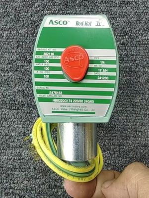 24 VDC Giriş Gücü ASCO 8262G262 Red-Hat II Doğrudan Eylemli Solenoid Valfleri Solenoid Aksiyon Tipleri