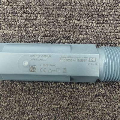 ENDRESS HAUSER CPF81E pH Sensörü FDA tarafından listelenen malzeme ve hassas süreç izleme için ek sertifikalar